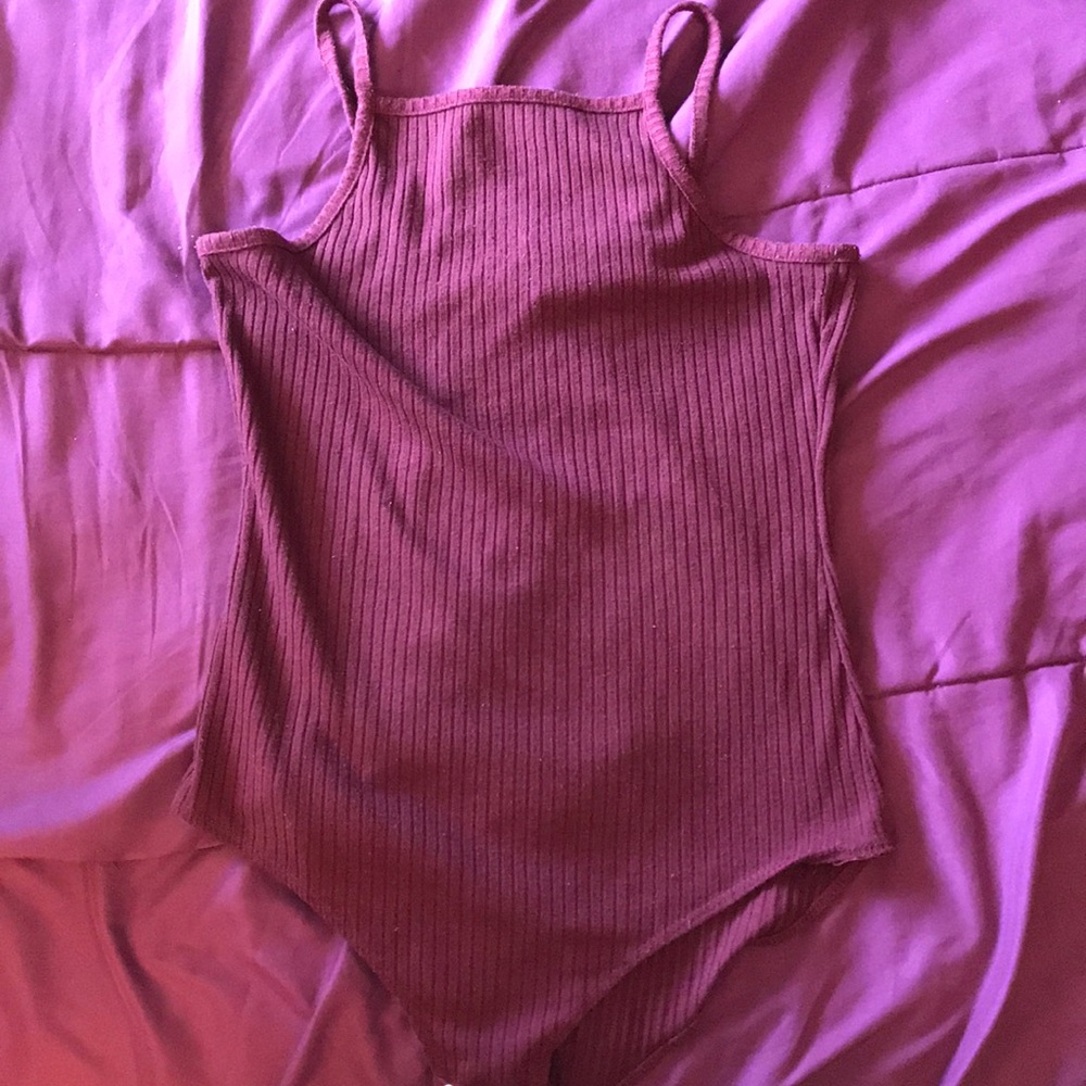 Burgundy BodySuit